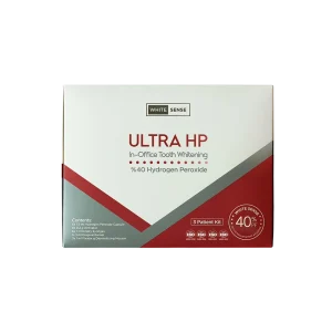 کیت بلیچینگ مطب 40 درصد دندانپزشکی وایت سنس مدل ULTRA HP را می توانید با بهترین قیمت از فروشگاه اینترنتی توکا طب خریداری نمایید.